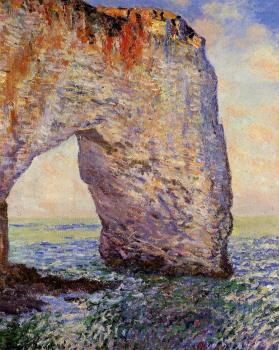 Claude Oscar Monet : The Manneport, Etretat II